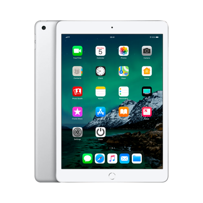 Refurbished iPad 2019 128 GB 4G Zilver Licht gebruikt