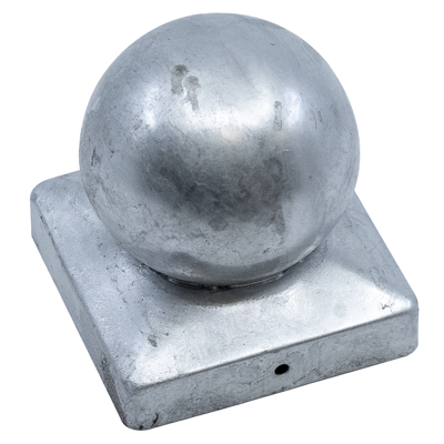 Waelbers Paalornament 91mm met kogel, thermisch verzinkt (FV) - 25 Stuk(s) - 420133.09