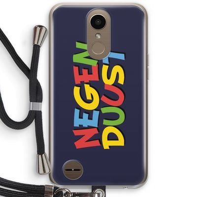 90's One: LG K10 (2017) Transparant Hoesje met koord