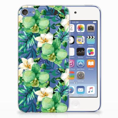 Apple iPod Touch 5 | 6 | TPU Case | Orchidee Groen Apple iPod Touch 5 | 6 | TPU Case | Orchidee Groen