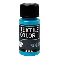Creativ Company Textile color dekkende textielverf - turquoiseblauw, 50ml