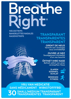 Breathe Right Neusstrips Sensitive - Small/Medium
