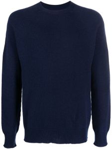 Jil Sander pull en cachemire à col rond - Bleu