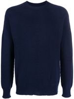 Jil Sander pull en cachemire à col rond - Bleu