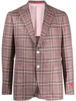 Isaia blazer à simple boutonnage - Rose