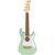 Fender Fullerton Strat Uke WN White Pickguard Surf Green elektrisch-akoestische ukelele