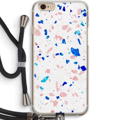 Terrazzo N°6: iPhone 6 / 6S Transparant Hoesje met koord