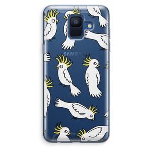 Papegaai: Samsung Galaxy A6 (2018) Transparant Hoesje