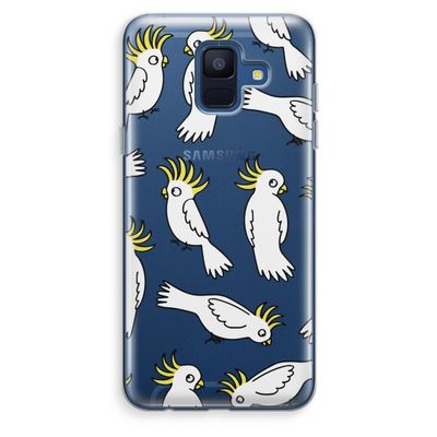 Papegaai: Samsung Galaxy A6 (2018) Transparant Hoesje