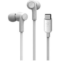 Belkin Rockstar In-Ear headphone USB-C Connector wit G3H0002btWHT - thumbnail