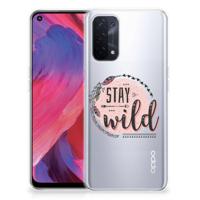 OPPO A93 5G Telefoonhoesje met Naam Boho Stay Wild