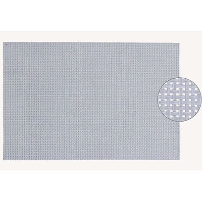 1x Rechthoekige placemats grijs/lila paars kunststof 45 x 30 cm