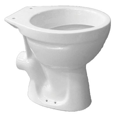 Go by Van Marcke vrijstaande wc pot 47,6x35,7x39,1cm porselein wit muuraansluiting zonder zitting DELTA WC P (FS175235CK0000)