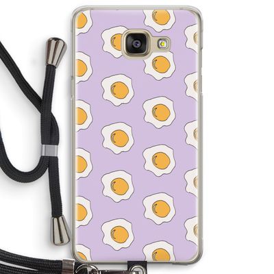 Bacon to my eggs #1: Samsung Galaxy A5 (2016) Transparant Hoesje met koord