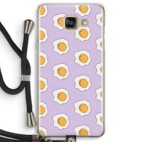Bacon to my eggs #1: Samsung Galaxy A5 (2016) Transparant Hoesje met koord