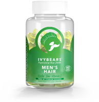 Ivy Bears Gummies Men's Hair 60Stuks