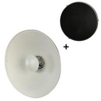 StudioKing beauty dish wit sk-bd550w 55 cm voor falcon eyes