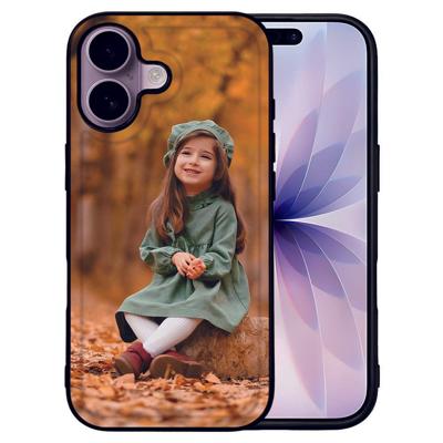iPhone 17 Back Cover | Hoesje maken | met Foto | Luxe Kunstleer | Eigen telefoonhoesje ontwerpen | Op maat gemaakt