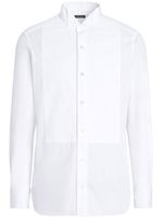 Zegna chemise à col pointu - Blanc