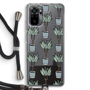 Boompje: Xiaomi Redmi Note 10 Pro Transparant Hoesje met koord