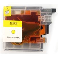 Huismerk Brother LC-985Y cartridge geel
