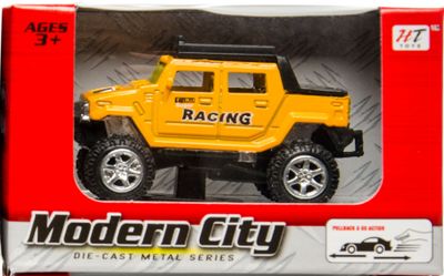 LG Imports SUV jongens 10,5 x 6,5 cm staal geel LG Imports SUV jongens 10,5 x 6,5 cm staal geel