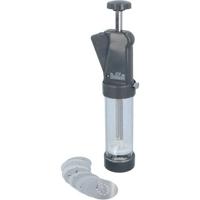 Koekjespers - BIRKMANN - EASY BAKING - Kunststof - Inclusief 10 patroonschijven - 8 x 28 x 6 cm