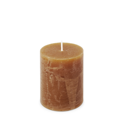 Rustiek Kaars 70/95mm-cognac - Spaas