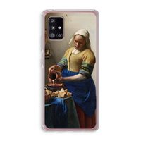 The Milkmaid: Samsung Galaxy A51 5G Transparant Hoesje