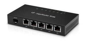 Ubiquiti EdgeRouter X SFP bedrade router Gigabit Ethernet Zwart