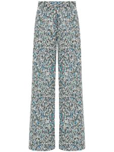 Rosetta Getty pantalon Foam à coupe droite - Bleu