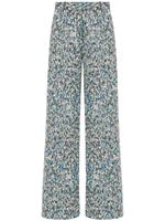 Rosetta Getty pantalon Foam à coupe droite - Bleu