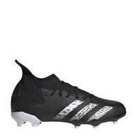 adidas Performance Predator Freak.3 FG Jr. voetbalschoenen zwart/wit - thumbnail