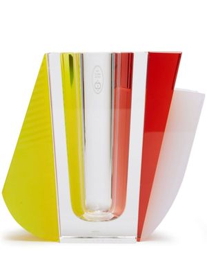 Reflections Copenhagen "vase Raleigh en cristal (12,7 cm)" - Vert