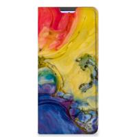 Bookcase Xiaomi Redmi Note 10 Pro Watercolor Dark - thumbnail