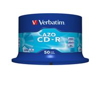 Verbatim CD-R AZO Crystal 700 MB 50 stuk(s) - thumbnail