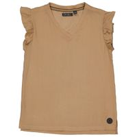 LEVV Meisjes t-shirt - Thea - Camel