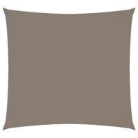 Zonnescherm vierkant 3,6x3,6 m oxford stof taupe