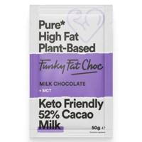 Funky Fat Foods Milk Chocolate Tablet (50 gr)