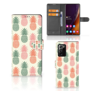 Samsung Galaxy Note20 Ultra Book Cover Ananas