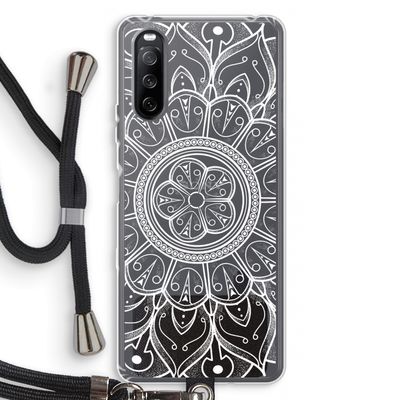 Roses Are Red: Sony Sony Xperia 10 III Transparant Hoesje met koord