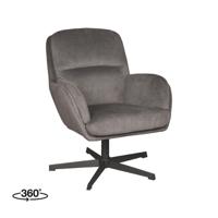 LABEL51 Fauteuil Moss - Antraciet - Cosmo - One Size