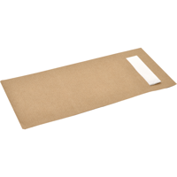 Bestekzak | incl. Servet | 2-laags | papier | naturel | 600 stuks