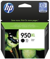 HP inktcartridge 950XL, 2.300 pagina&apos;s, OEM CN045AE, zwart