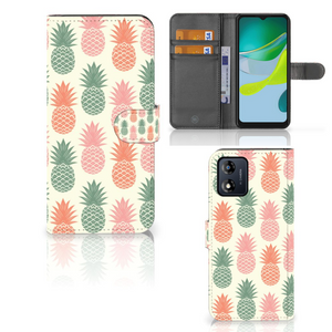 Motorola Moto E13 4G Book Cover Ananas