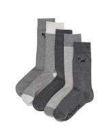 HEMA Takkie herensokken - 5 paar grijsmelange (grijsmelange)