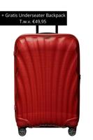 Samsonite C-Lite Spinner 69cm CHILI RED