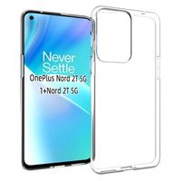 Antislip OnePlus Nord 2T TPU Hoesje - Doorzichtig