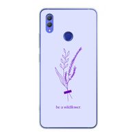 Be a wildflower: Honor Note 10 Transparant Hoesje
