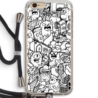 Vexx City #2: iPhone 6 PLUS / 6S PLUS Transparant Hoesje met koord
